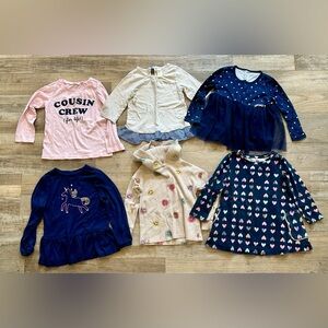 Long Sleeve 3T Girl Tops